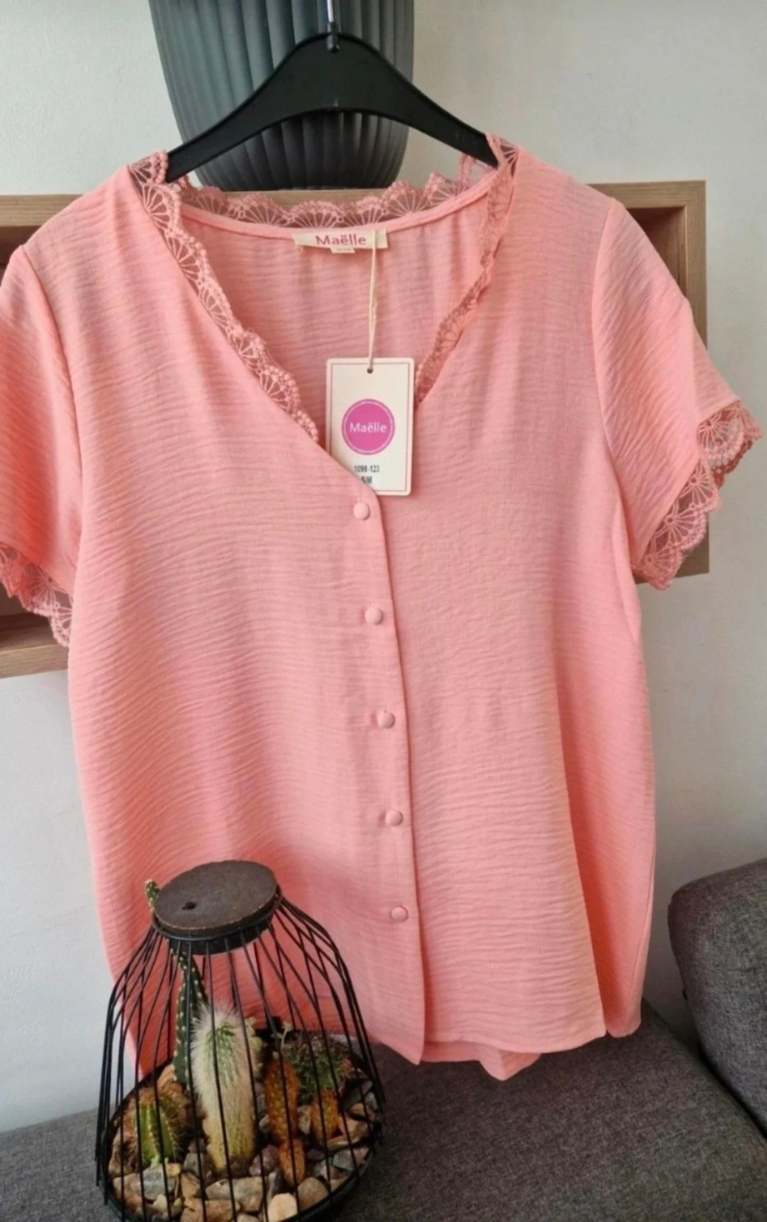 ✨ Blouse MAELLE rose  Taille S/M Coup de cœur cherche nouvelle propriétaire ! ✨